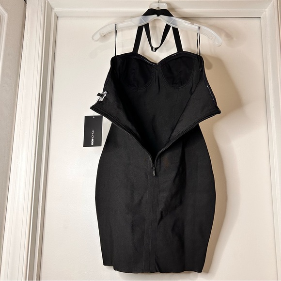 Fashion Nova Halter Bodycon Mini Dress - Size Small (NWT) - Picture 8 of 16